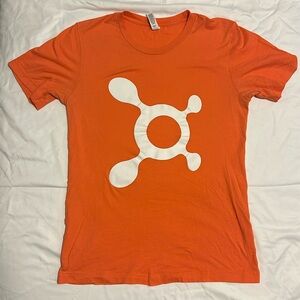 Orangetheory unisex tee, orange, small